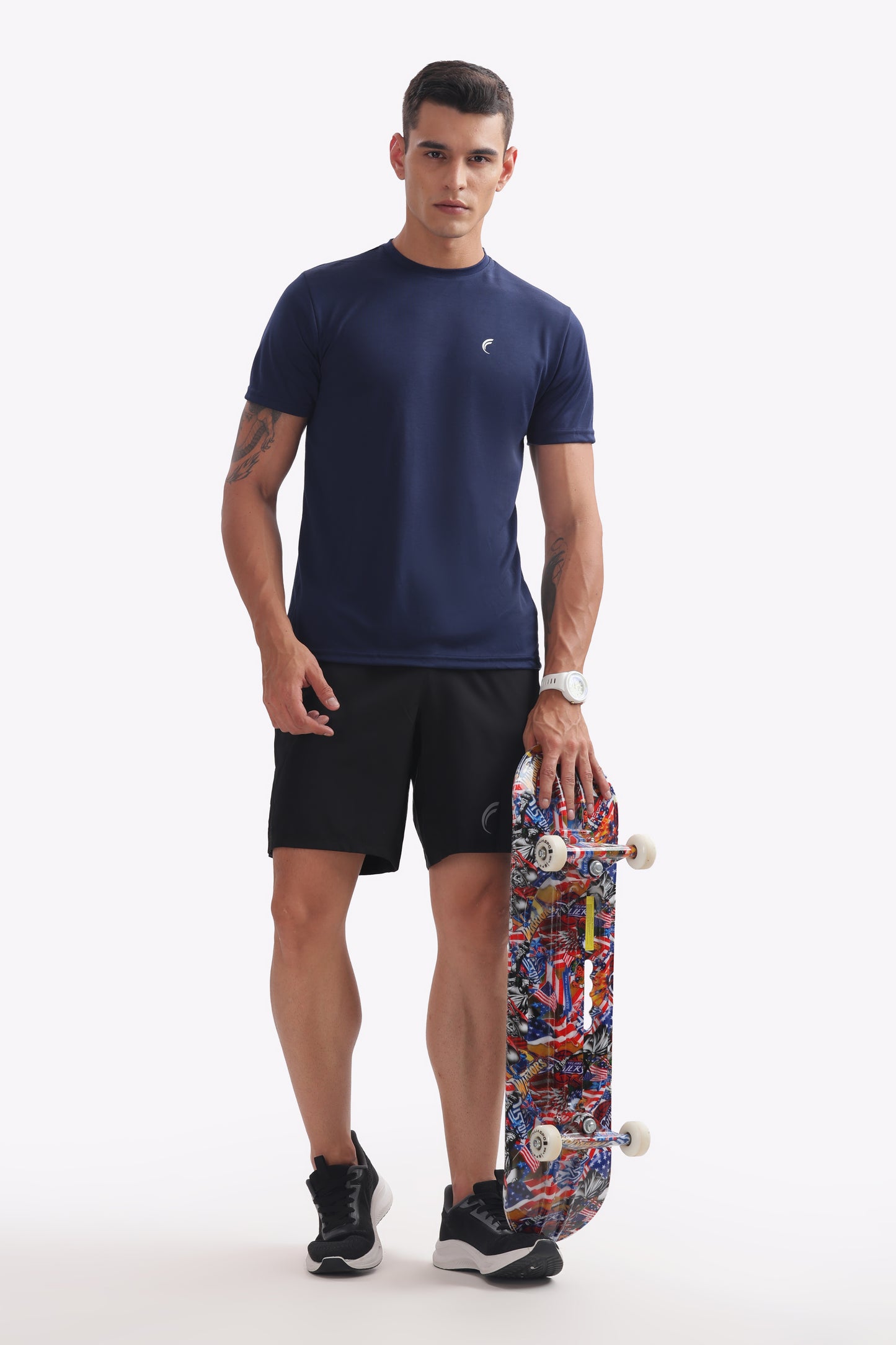 Aero Performance Tshirt Navy Blue