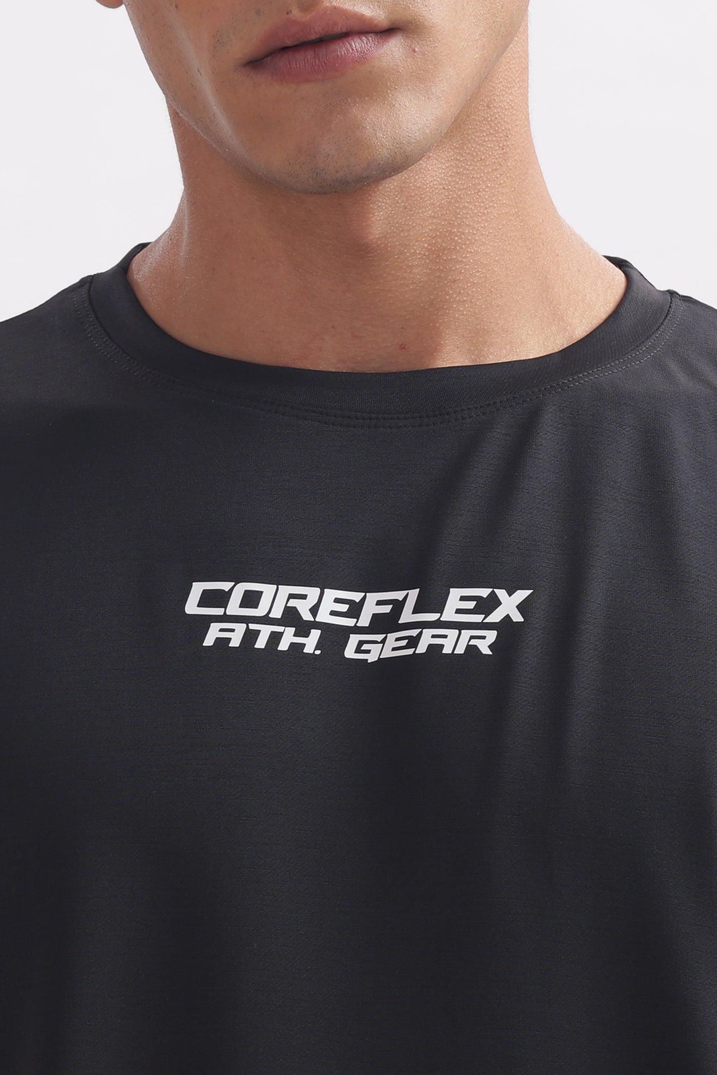 Sleeveless UltraFlex T-Shirt Blue White