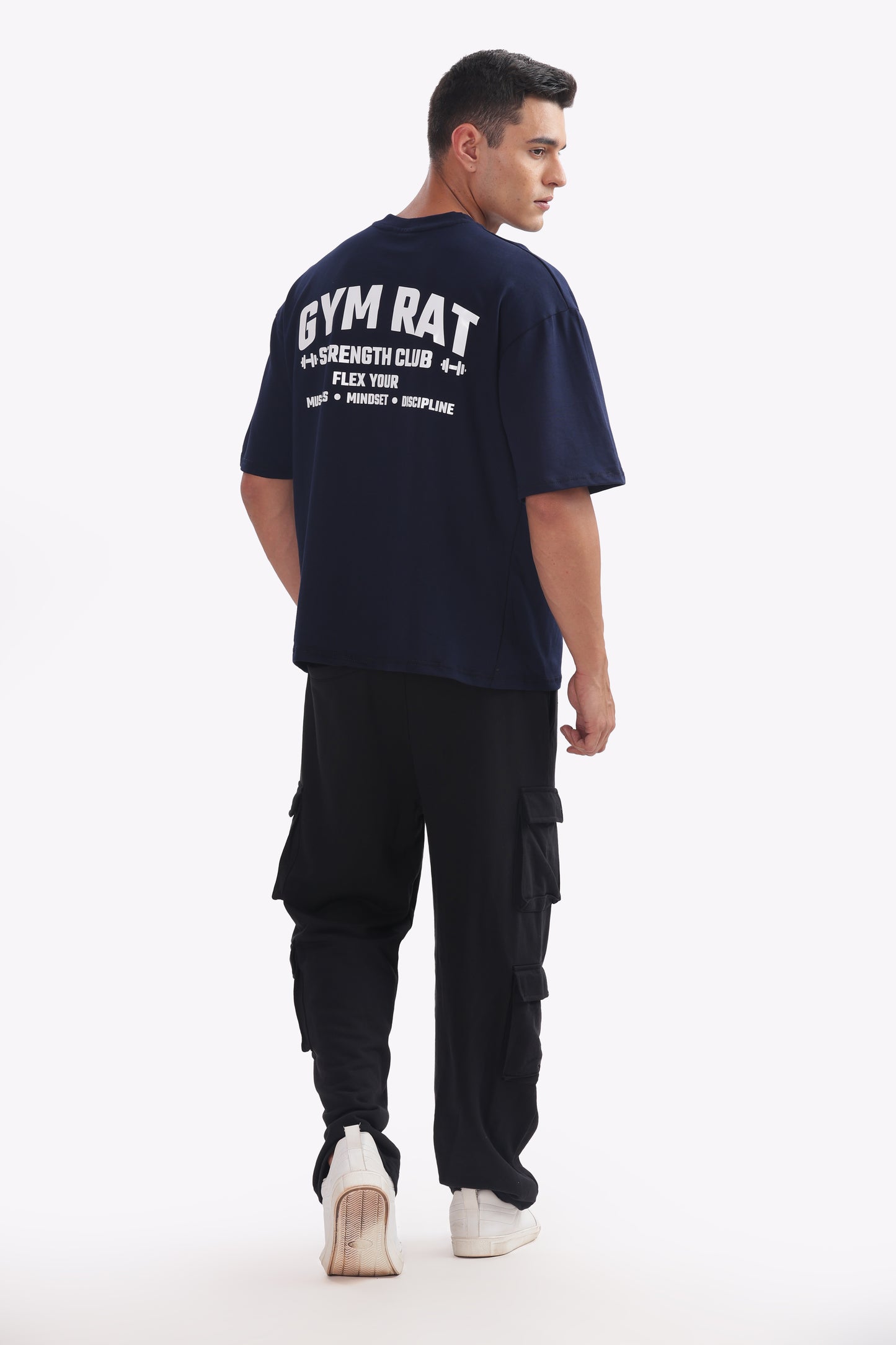 Gymrat Oversized Tshirt Brown