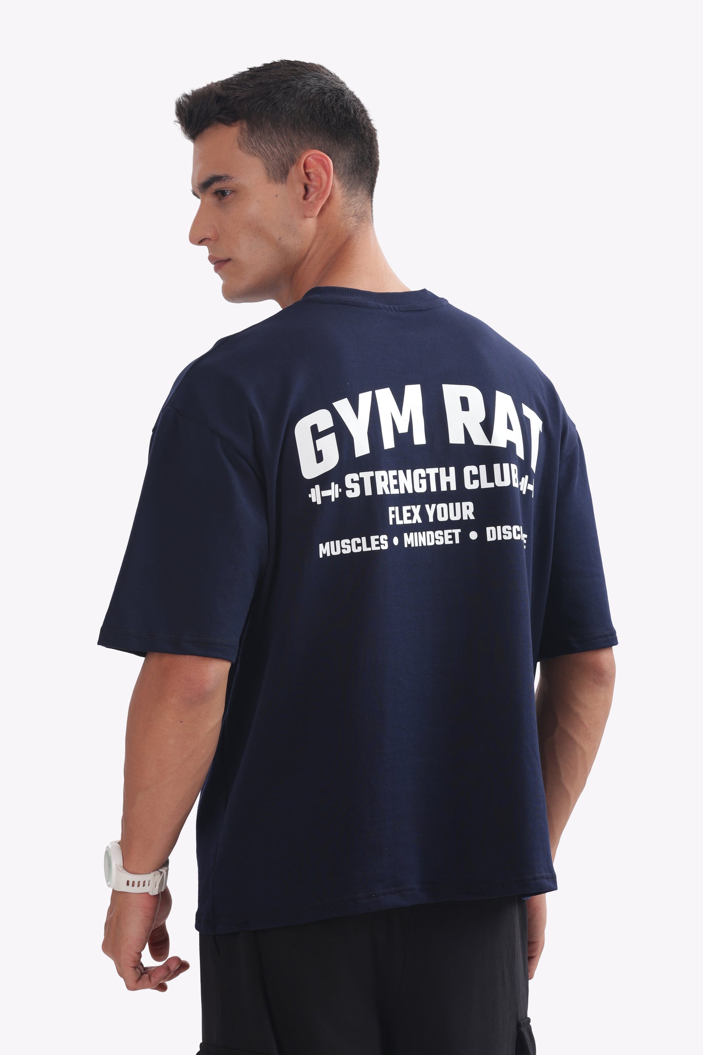 Gymrat Oversized Tshirt Brown