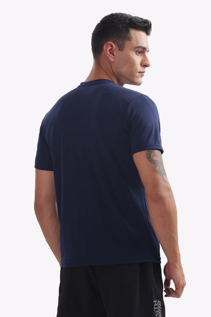 Aero Performance Tshirt Navy Blue