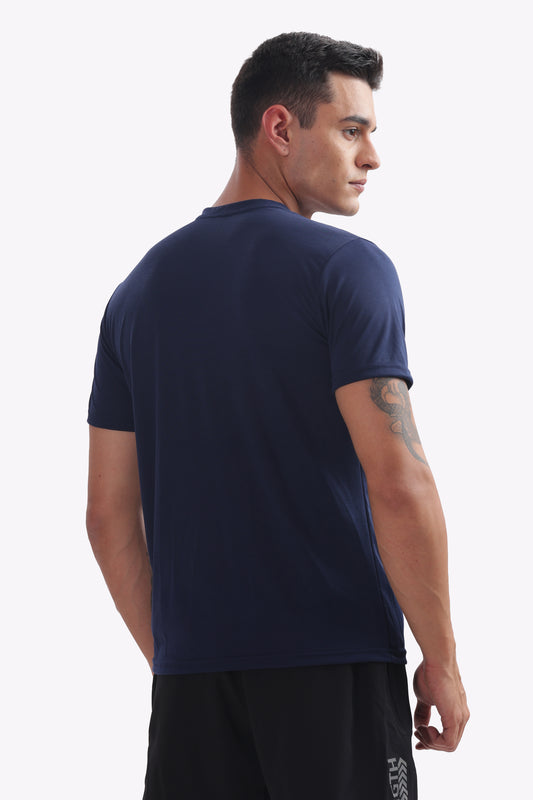 Aero Performance Tshirt Navy Blue
